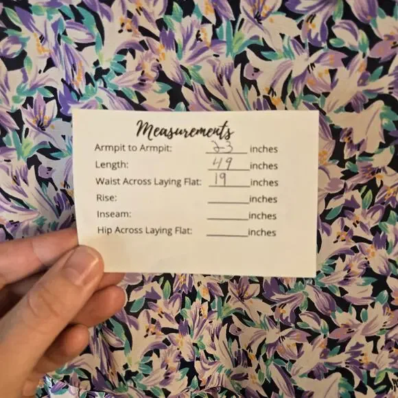 Lady Carol Purple Floral V-Neck Dress Size 14 0183 - Picture 5 of 8